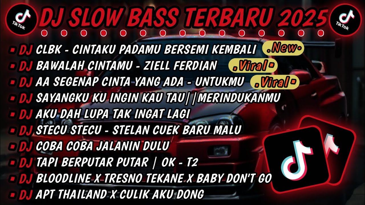 DJ SLOWBASS TERBARU 2025🎵DJ CLBK - CINTAKU PADAMU BERSEMI KEMBALI 🎵DJ BAWALAH CINTAMU | SLOW BASS 🔥