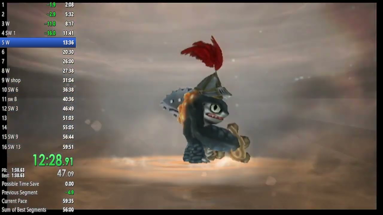 [FWR] Skylanders Giants Any% in 55:47