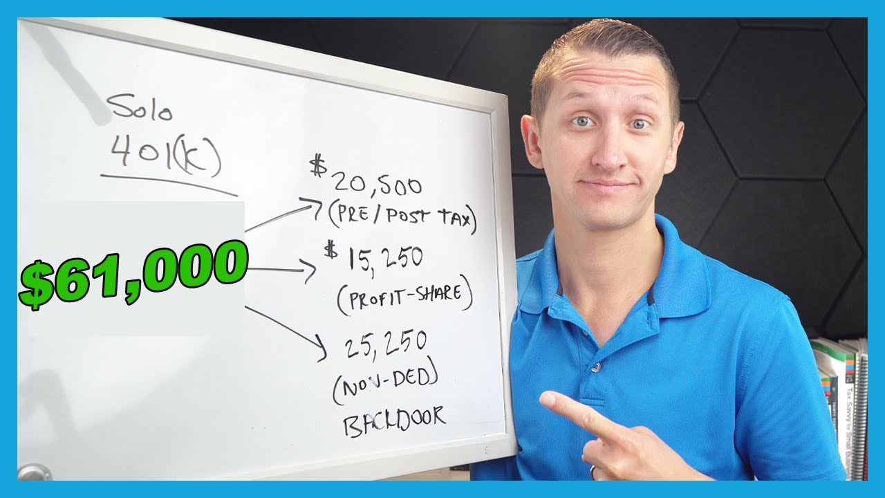 Как внести максимальную сумму в свой SOLO 401k [взносы в пенсионный план для самозанятых]