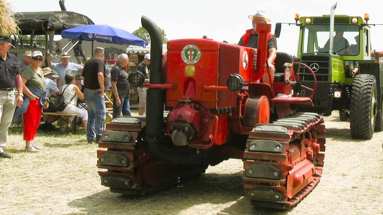 Old Historic Tractor Festival Schötz 2023 | Hot Bulb Breda 50 TC, MB-Trac 1300, Lanz Eilbulldog