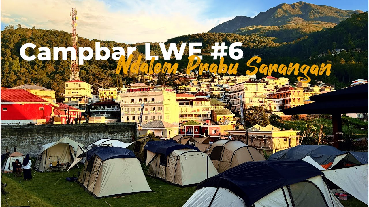 Camping bareng bersama LWE Community Vol.6 di Ndalem Prabu Sarangan