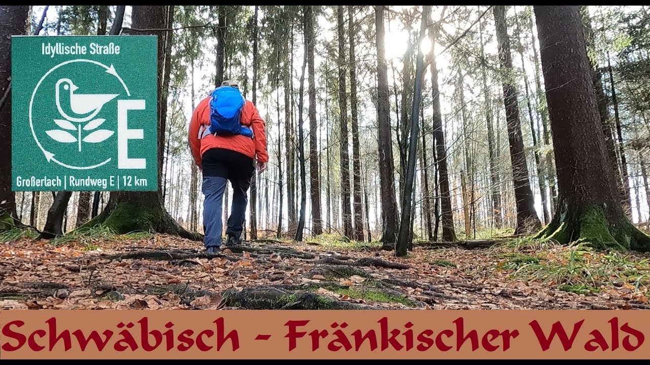 Idyllische Straße - Tour E  |  Wandern im Schwäbisch-Fränkischen Wald