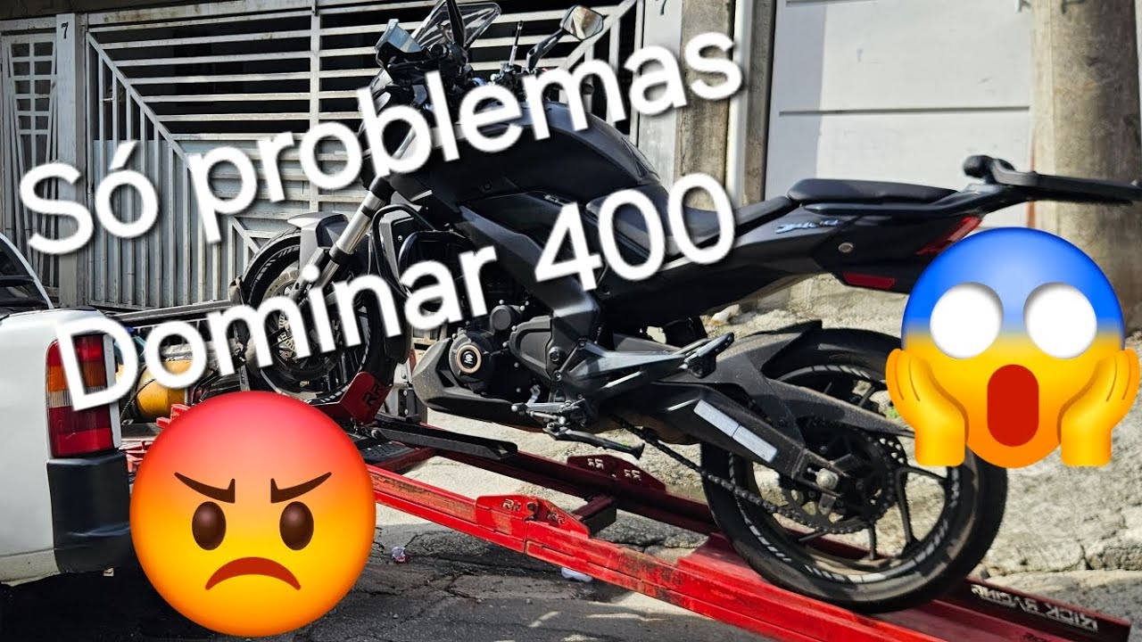 Pobremas na Dominar 400 não param