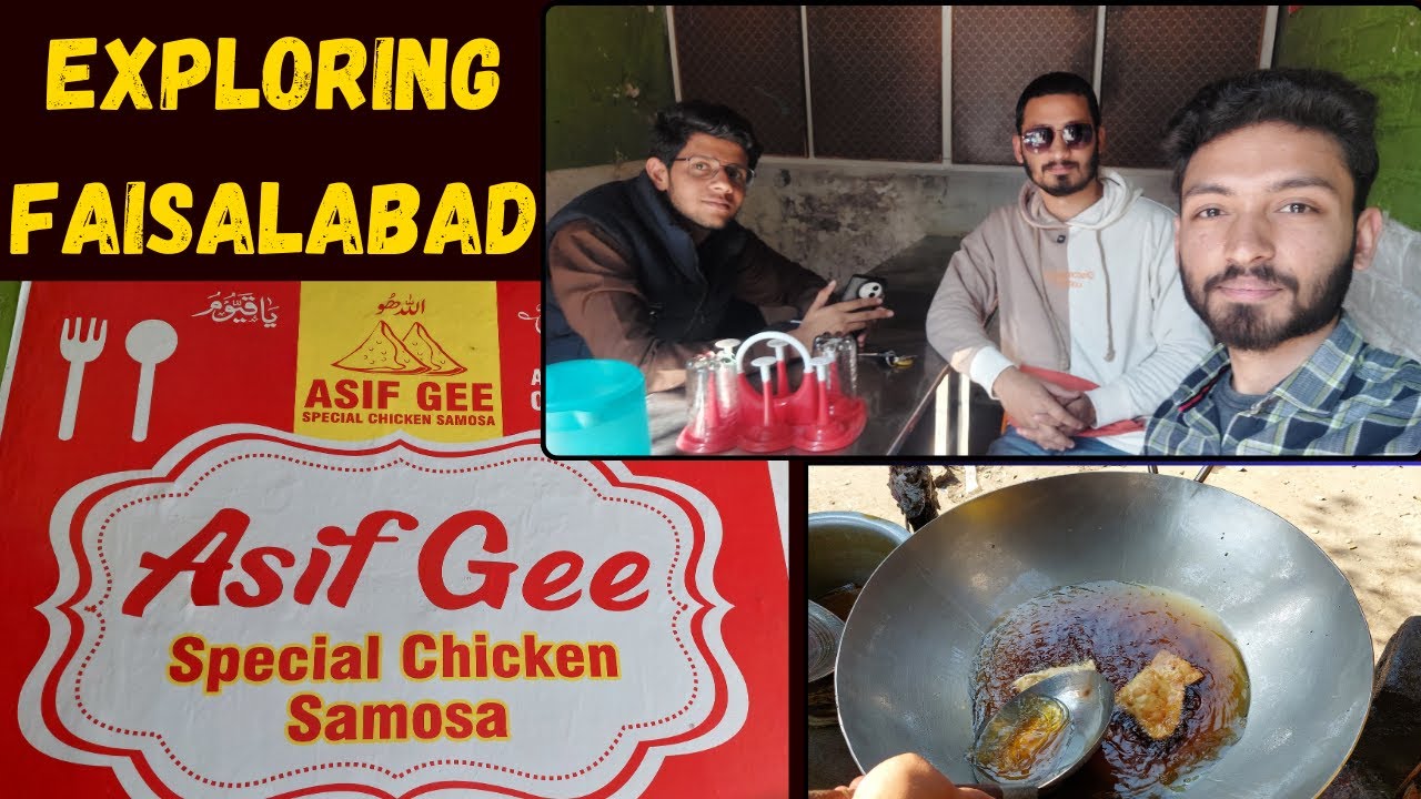 Faisalabad ka Mashhoor Asif Gee Chicken Samosa - Kya Yeh BEST Hai? Full Review