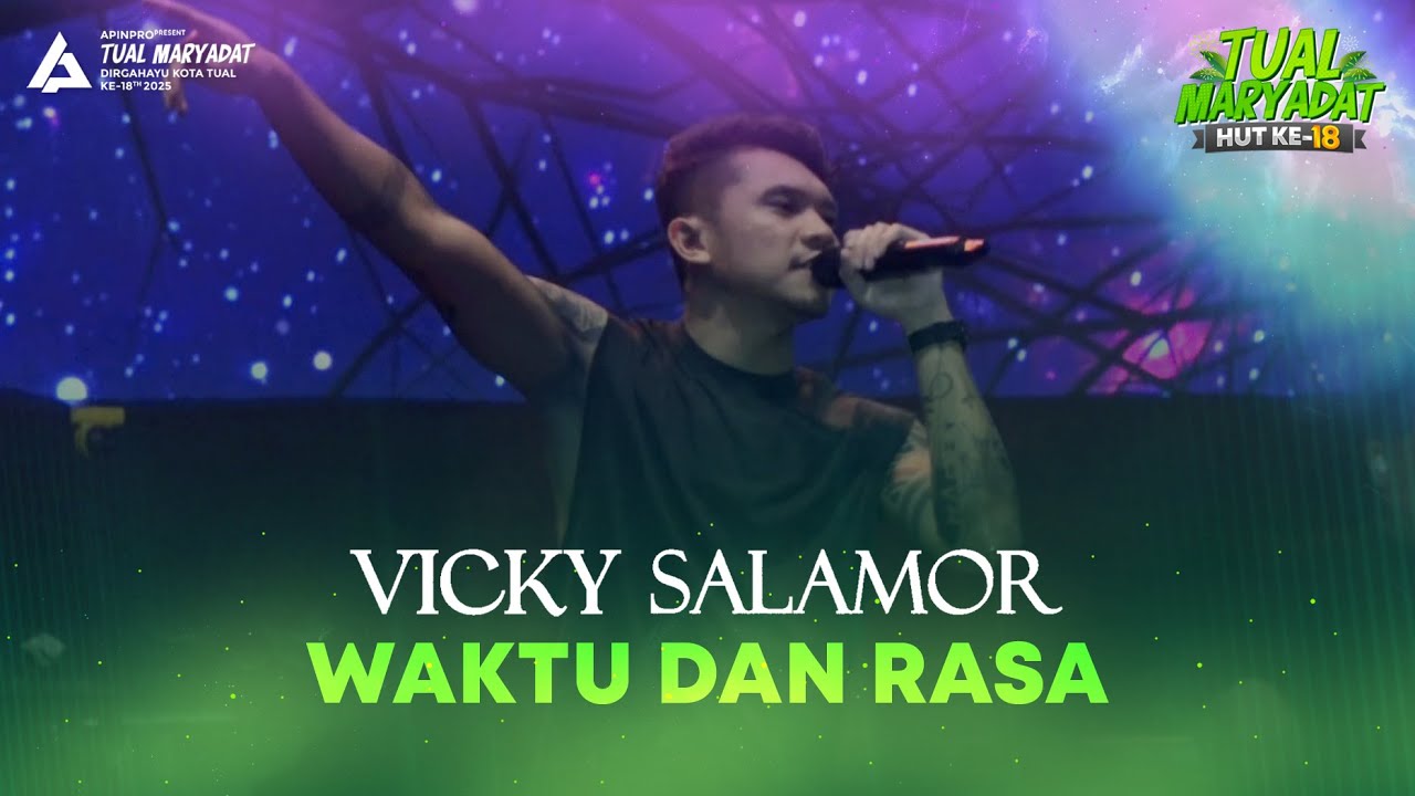 VICKY SALAMOR - WAKTU DAN RASA | Live @ HUT Kota Tual 2025 (TUAL MARYADAT)