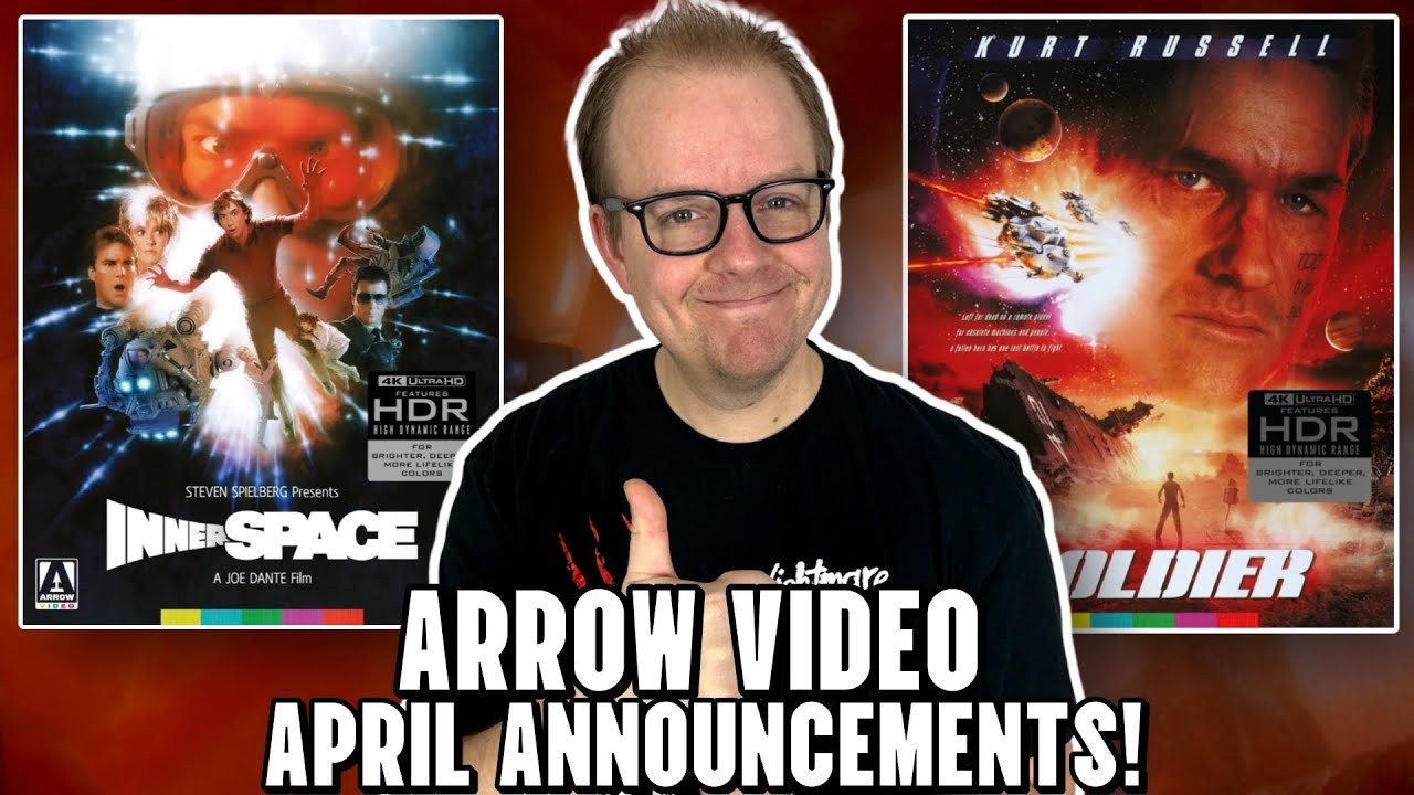 Innerspace и SOLDIER в формате 4K! | Анонсы Arrow VIDEO в апреле! | Новые версии для The KILLER!