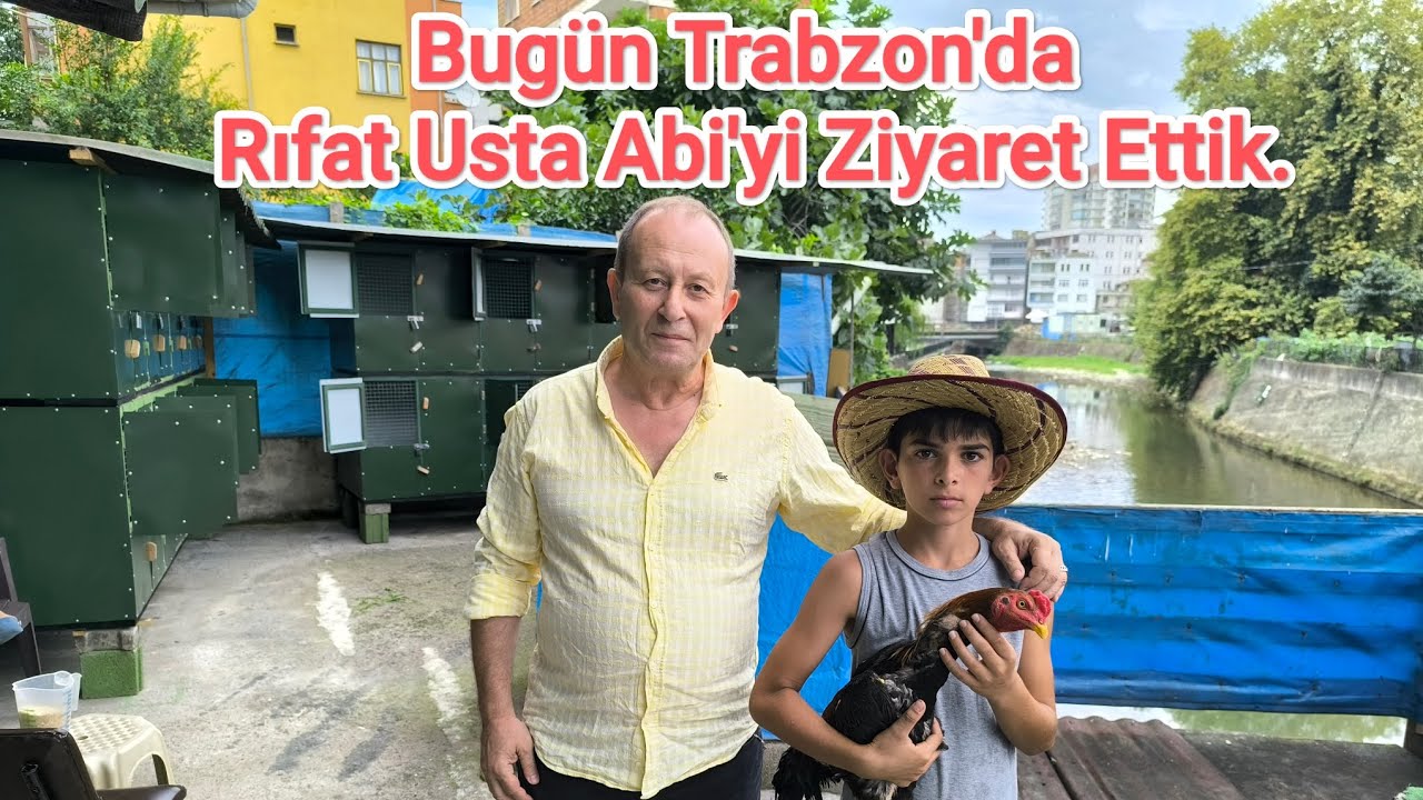 Bugün Trabzon'da Rıfat Usta Abi'yi Ziyaret Ettik.