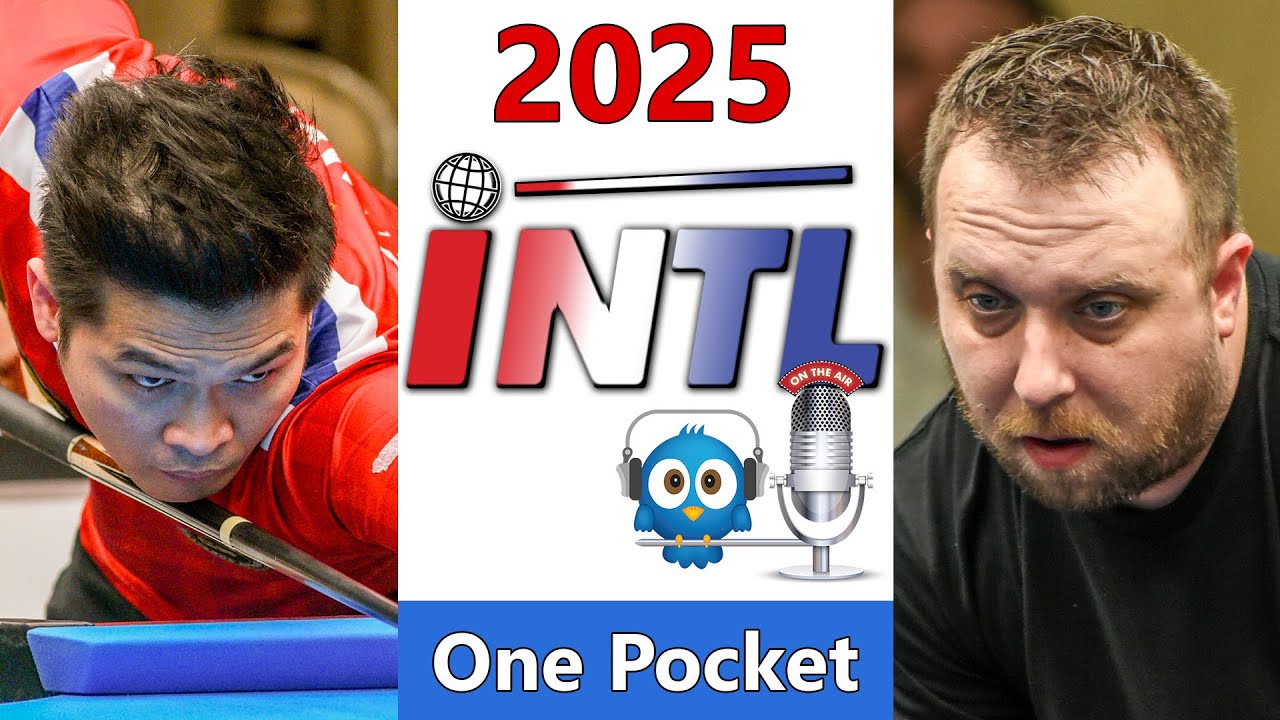 Roberto Gomez vs Justin Hall - One Pocket - 2025 International Open
