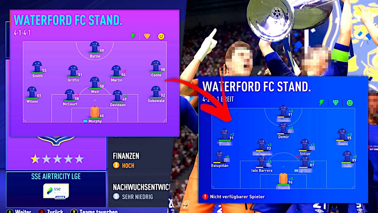 FIFA 21 : SCHLECHTESTEN VEREIN IM SPIEL ZUM BESTEN GEMACHT !!! 🔝😱 Waterford Sprint To Glory
