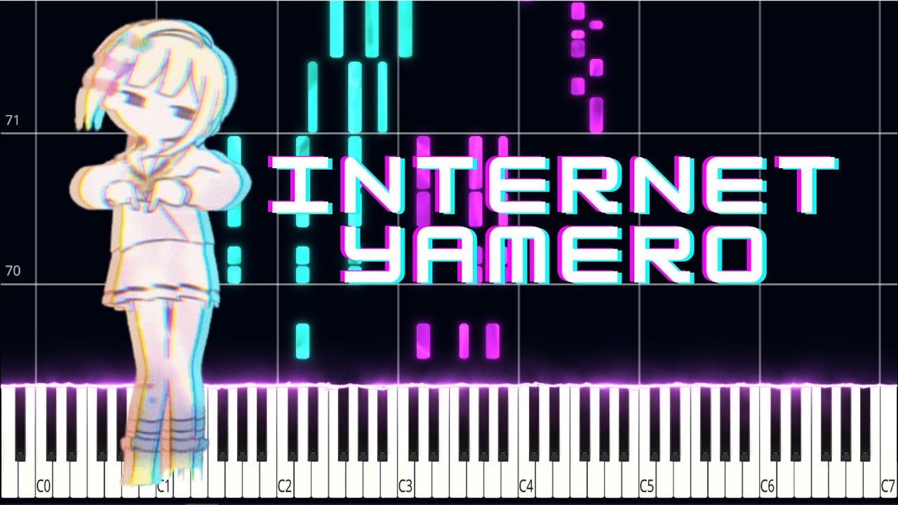 INTERNET YAMERO | Aiobahn feat. KOTOKO PIANO TUTORIAL (Sheet in the description)#internetyamero