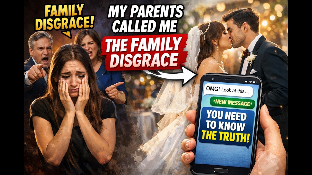 My Parents Called Me The Family Disgrace At My Sister's Wedding — One Text Changed Everything