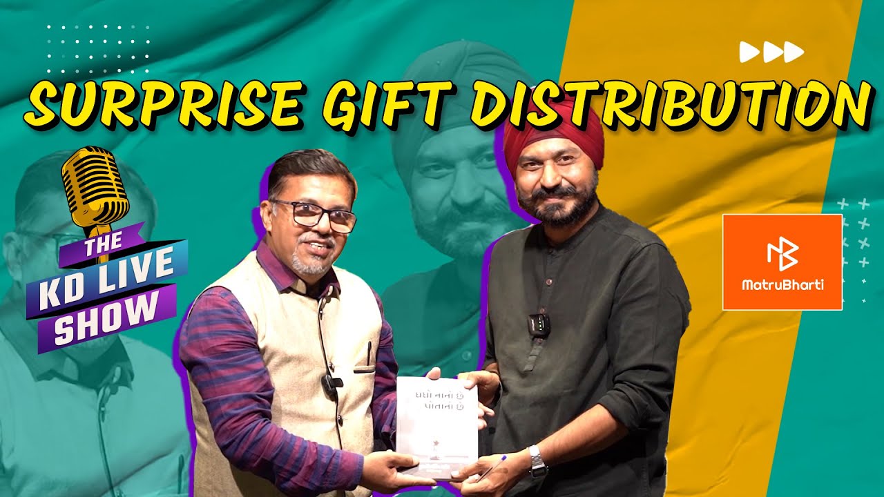 Surprise Gift by Positive Paaji  | The KDLIVE SHOW | S3E2
