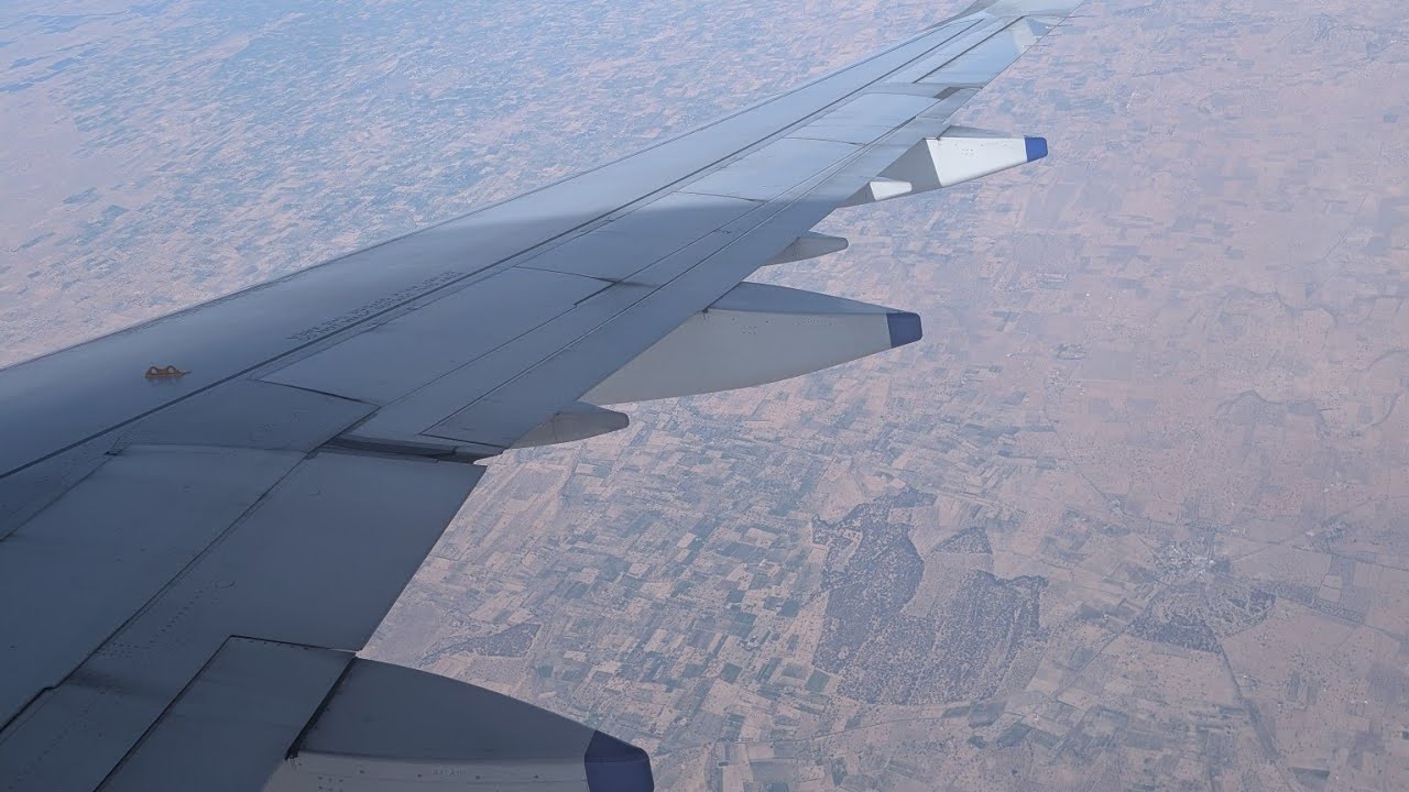 Beauty of JAISALMER from Flight View #jaisalmer #indigo #indigoairlines #desert #rajasthantourism 
