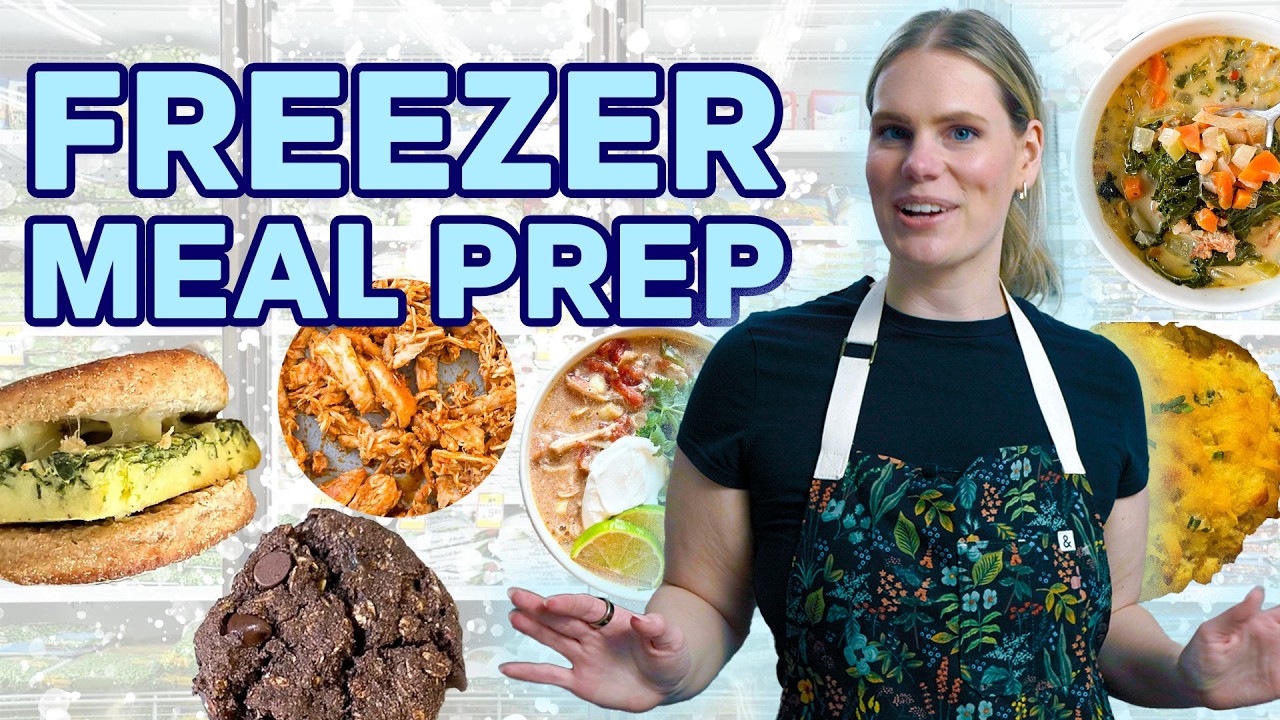 Let&rsquo;s Stock the Freezer | Huge Freezer Meal Prep!!