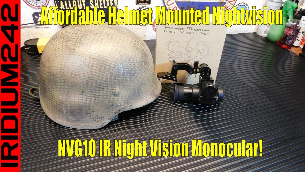 Тактический цифровой монокуляр ночного видения NVG10 IR!