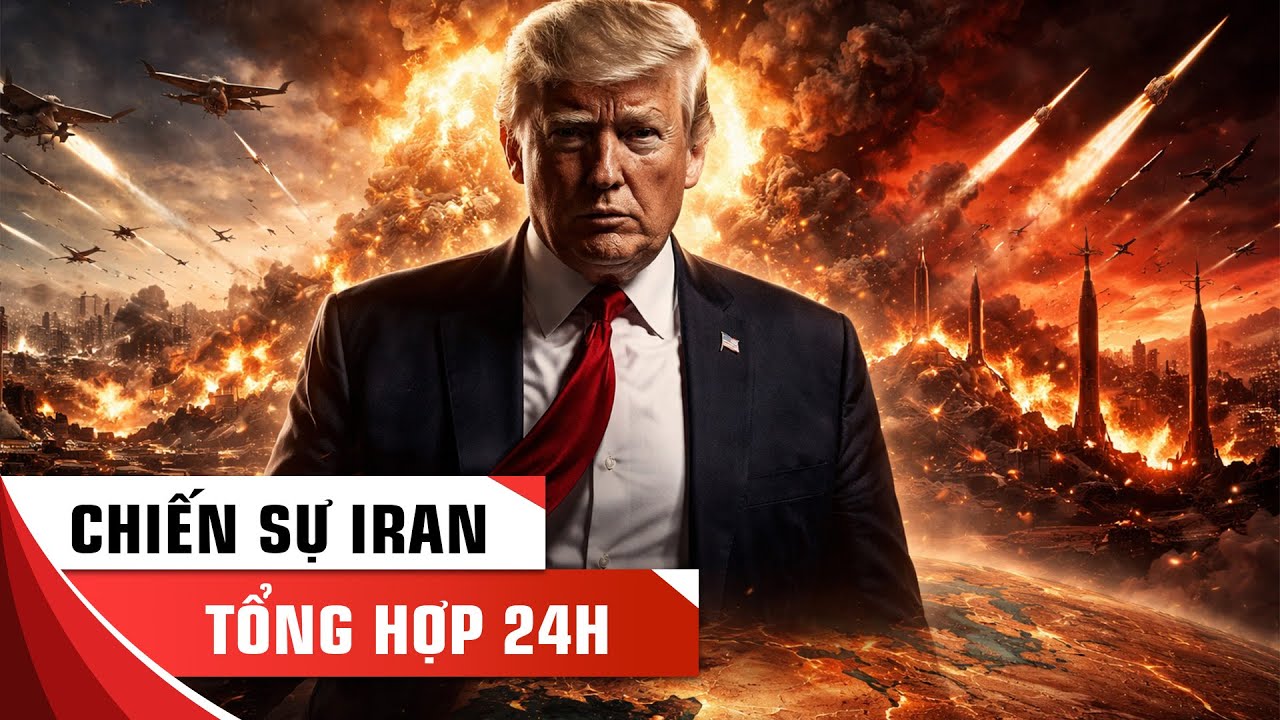 TRỰC TIẾP | CHIẾN SỰ IRAN: KH&Ocirc;NG K&Iacute;CH &ndash; PHẢN C&Ocirc;NG &ndash; DIỄN BIẾN MỚI NHẤT