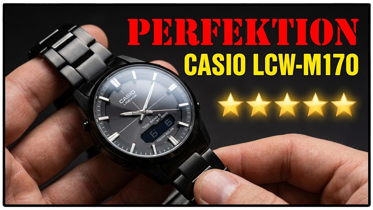 Casio Solar Funkuhr LCW-M170DB-1AER | Clock Watch