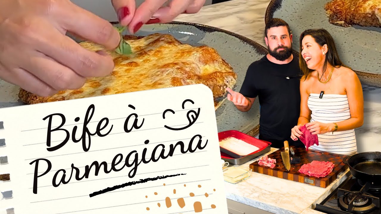 Desafio na cozinha! Bife à parmegiana