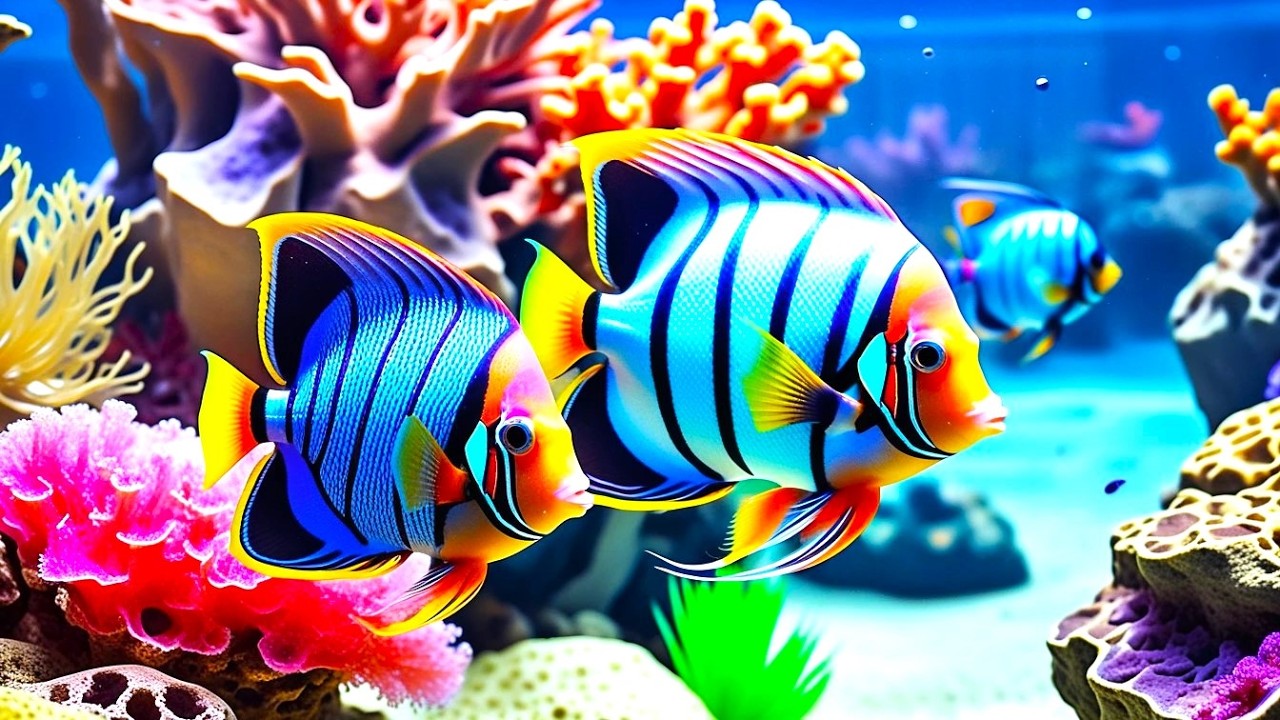 The Best 4K Aquarium Experience: Discover Stunning Jellyfish,Vibrant Coral Reefs & Exotic Ocean Life