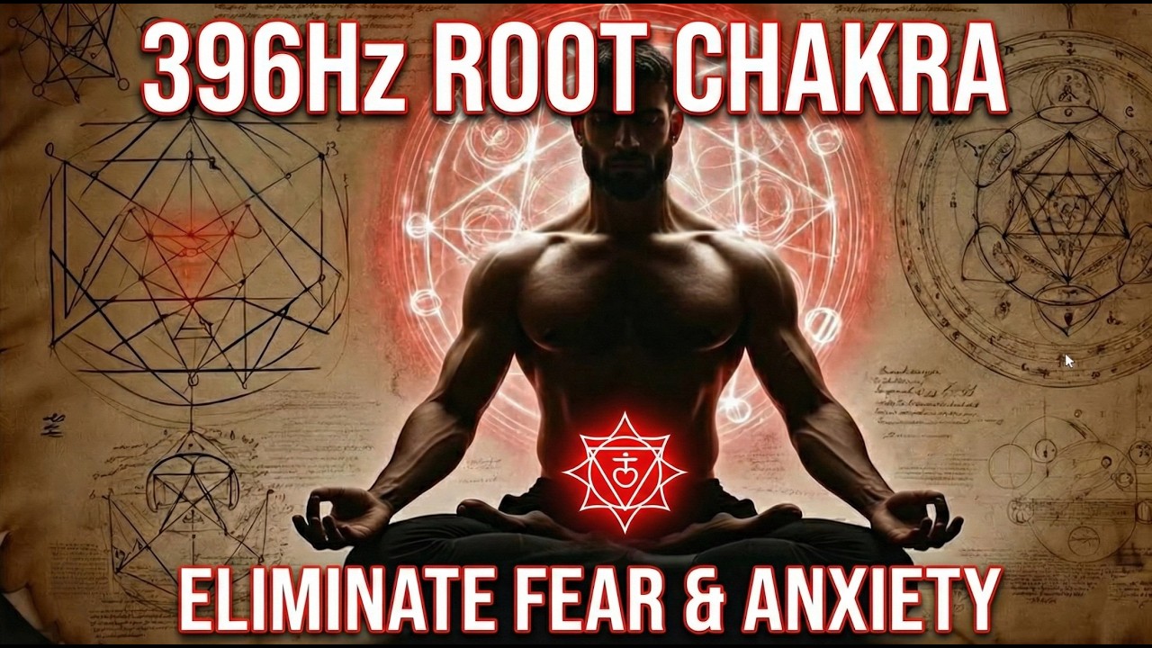 ELIMINATE FEAR | 396Hz Root Chakra Awakening | Liberate Guilt and Free Subconcious Blockages