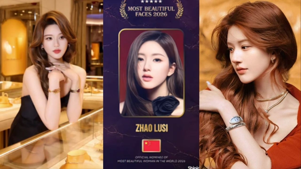 🎉 Congratulations to Zhao Lusi on Her Most Beautiful Face in the World 2026 Nomination ✨