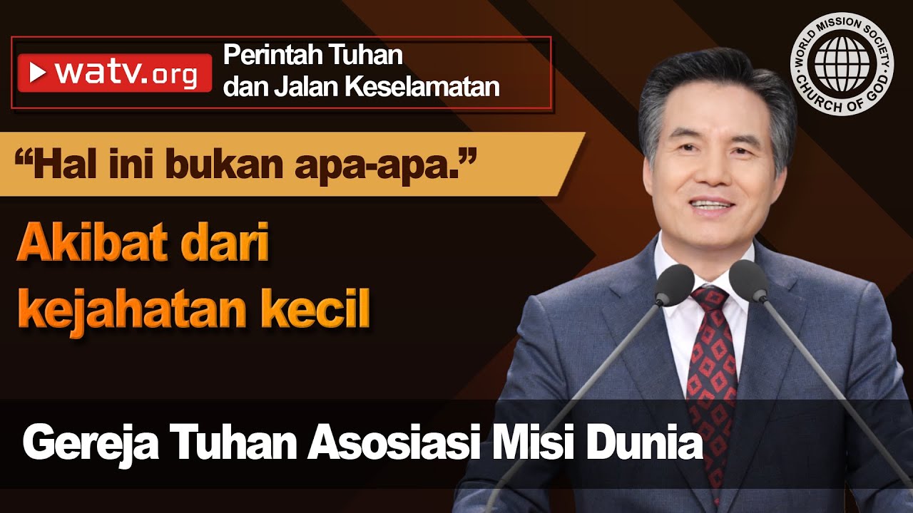 Perintah Tuhan dan Jalan Keselamatan | Gereja Tuhan, Ahnsahnghong, Tuhan Ibu