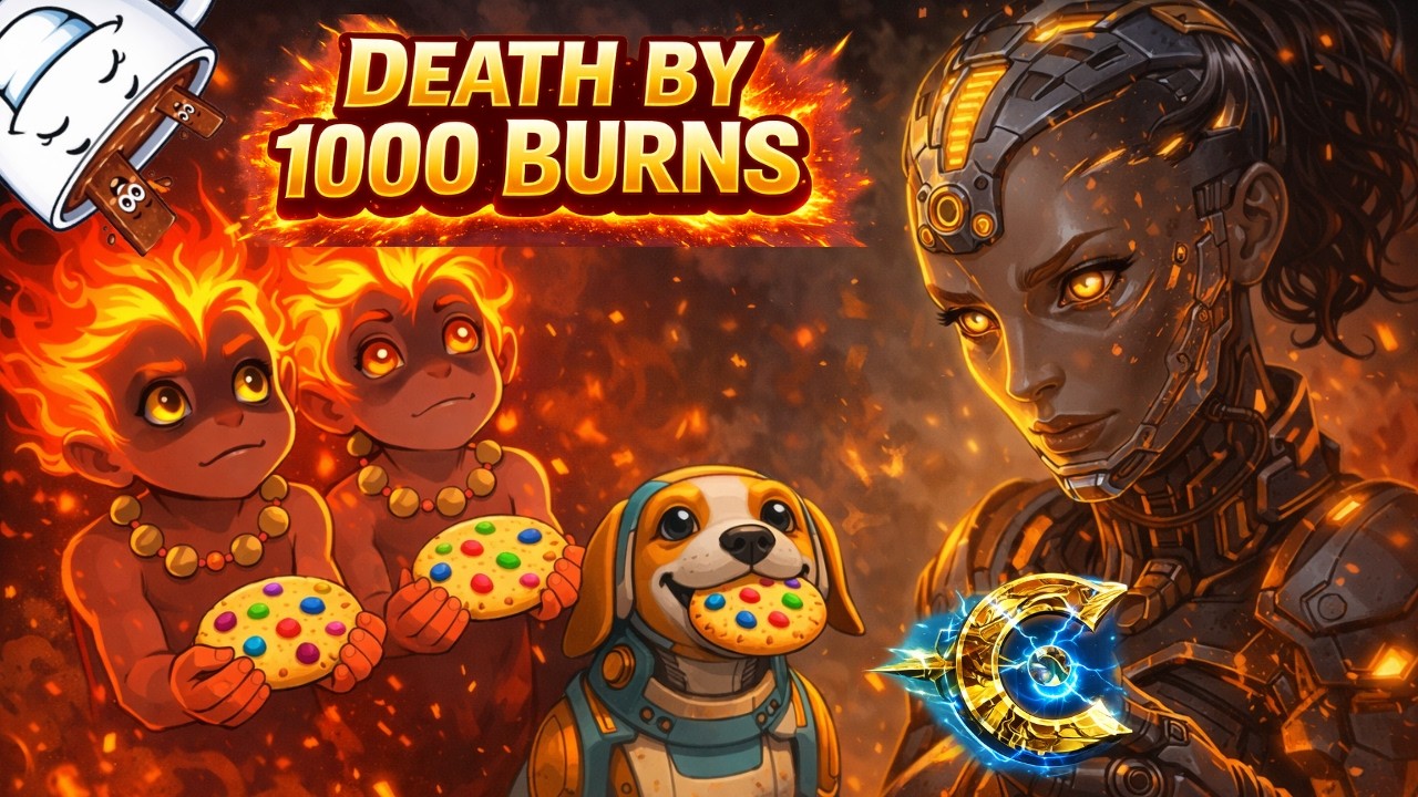 Burn your opponent to death - Lava cookies! Chrono CCG (Alpha)