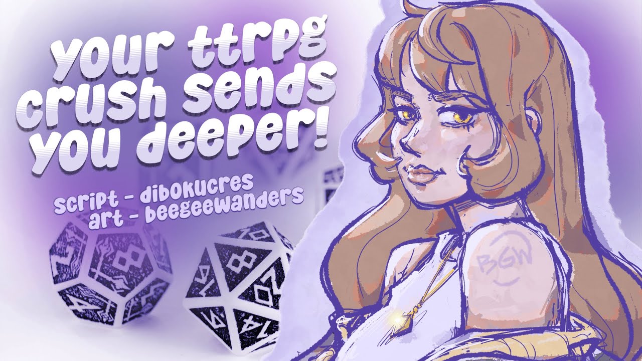 ASMR alone with your mesmerizing crush after the ttrpg session! || hypnotic roleplay 【F4A】