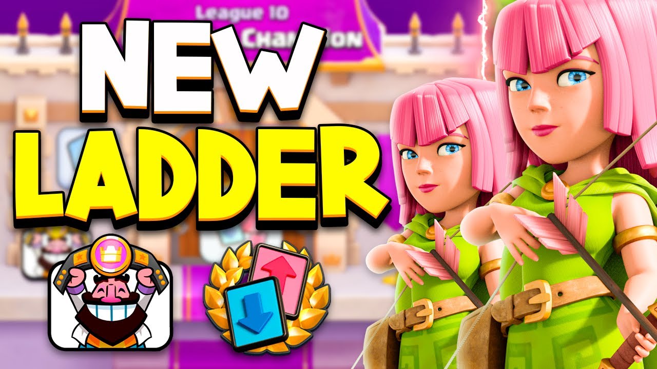 ROAD TO TOP 1 IN BRAND NEW *MEGA DRAFT* LADDER 🤩 - Clash Royale