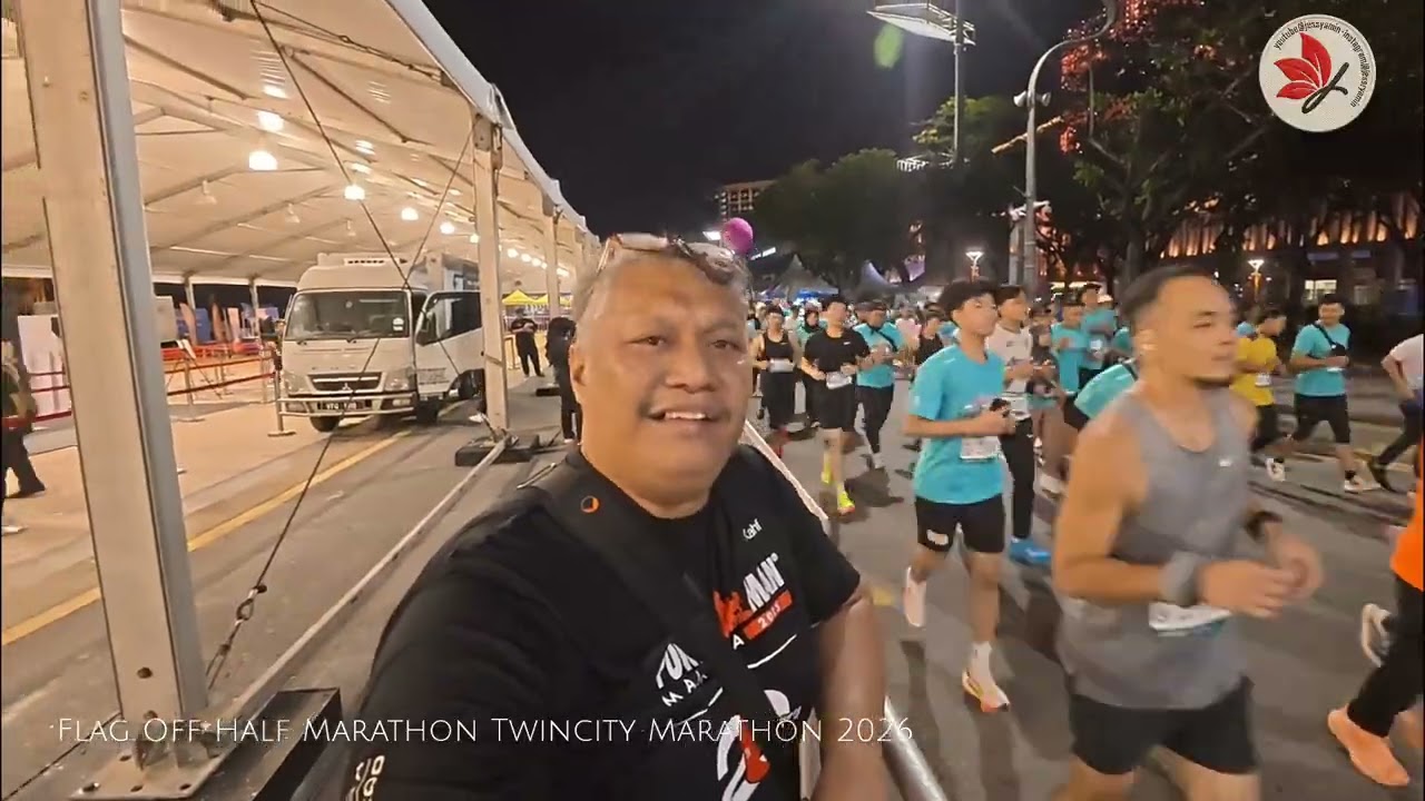 Half Marathon Twincity Marathon 2026 | Running Highlights - Flag Off