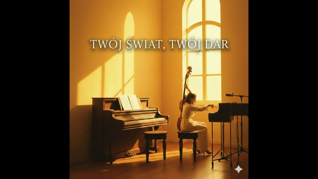 TWÓJ ŚWIAT, TWÓJ DAR – Elegant Piano & Bass | Spokojny Wieczór i Relaks (Official Visualizer)