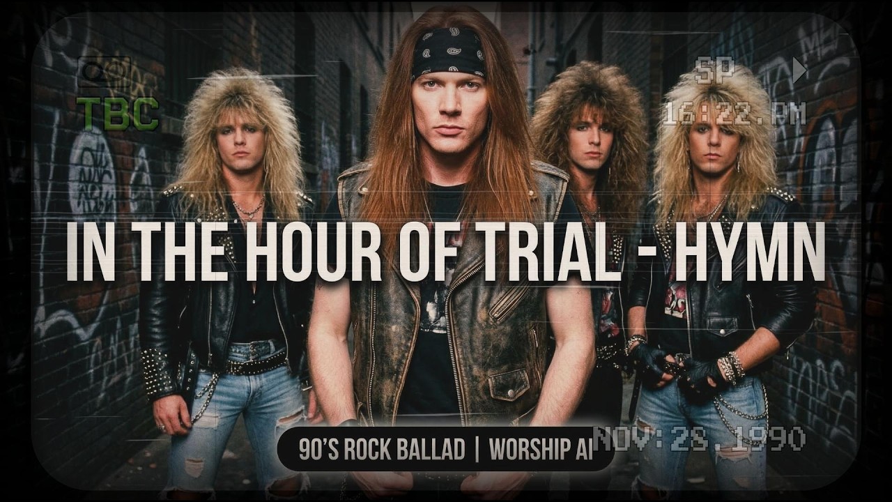 In the Hour of Trial  (Hymn) - 90’s Rock Ballad | Worship AI