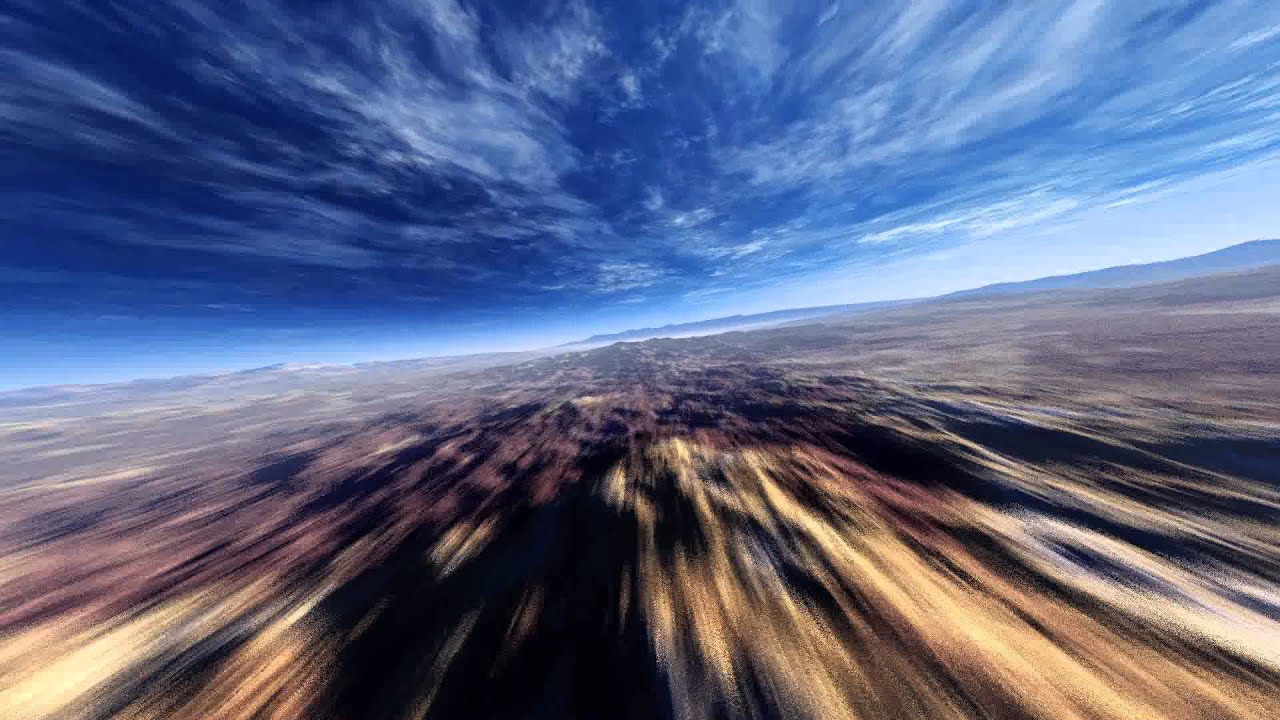 Aerial Scenic Terrain