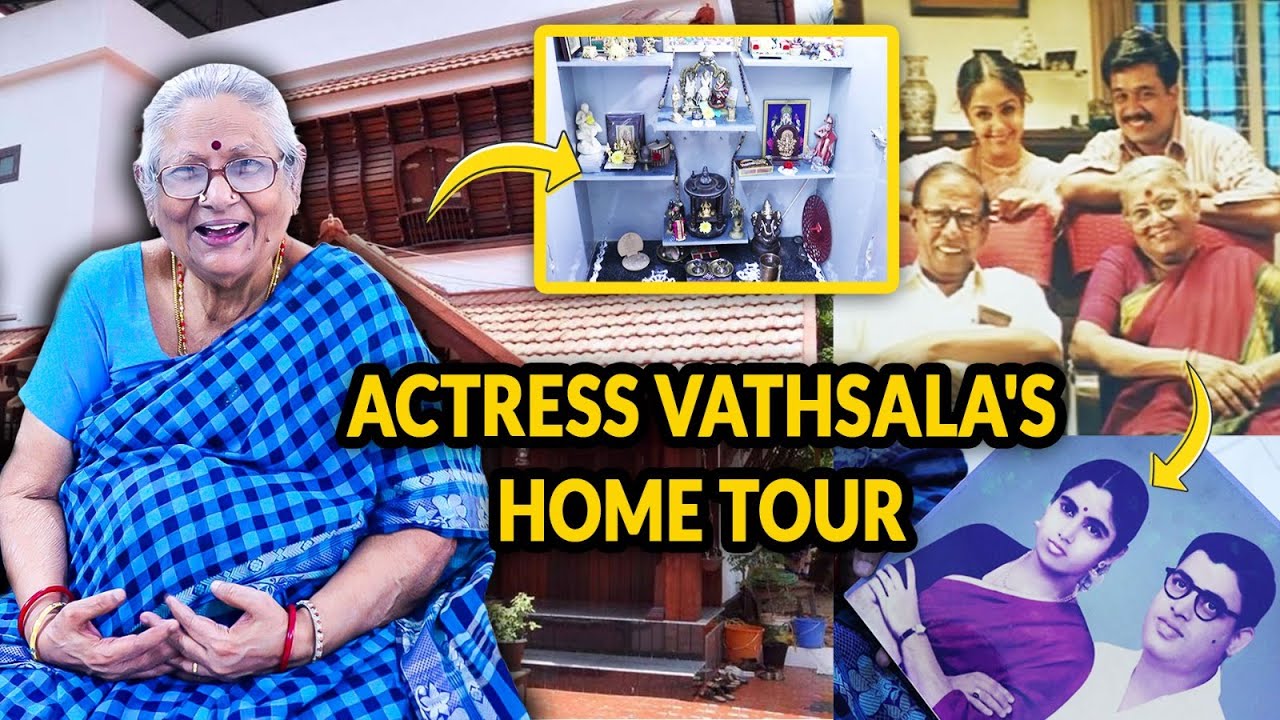 91 வயசுலயும் இப்படி ஒரு வாழ்க்கையா🤩...! - Actress Vathsala's Home Tour #vathsala #bettertoday