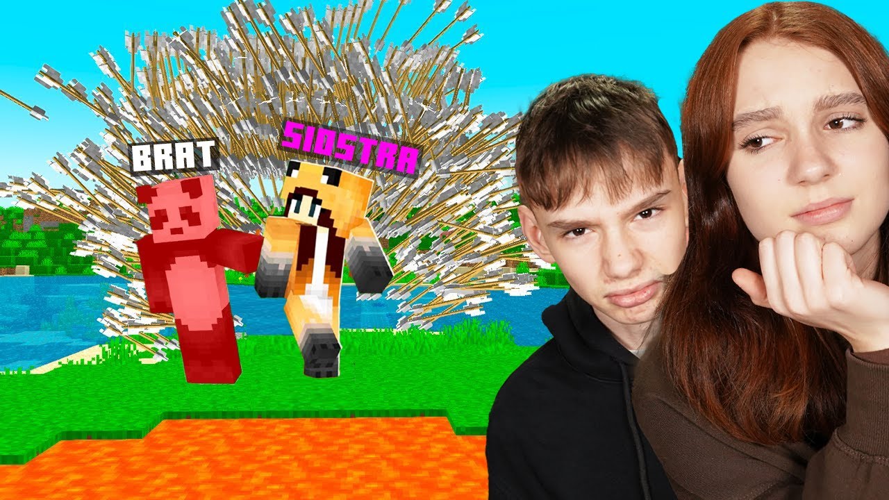 Prankuje MŁODSZE RODZEŃSTWO ZATRZYMYWANIEM CZASU w Minecraft