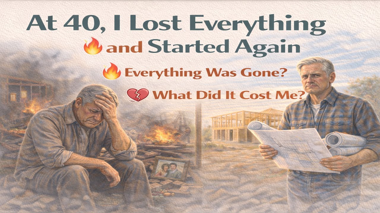 At 40, I Lost Everything and Started Again -  English story for Elementary