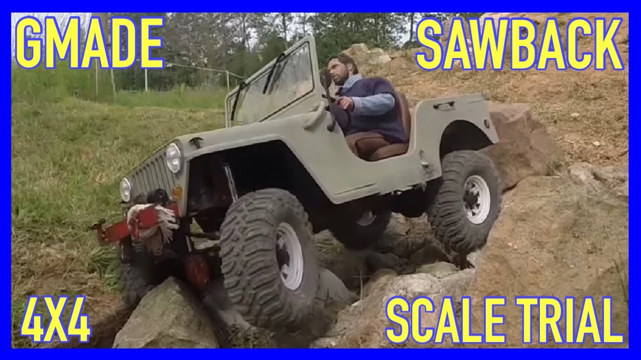 GMADE SAWBACK 4X4 CUSTOM JEEP SAWBACK GS01 ON TRACK