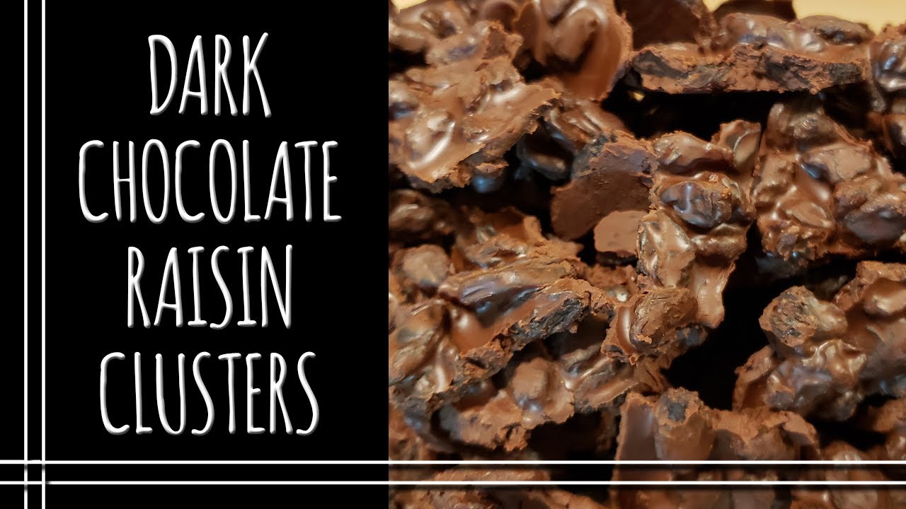 Dark Chocolate Raisin Clusters