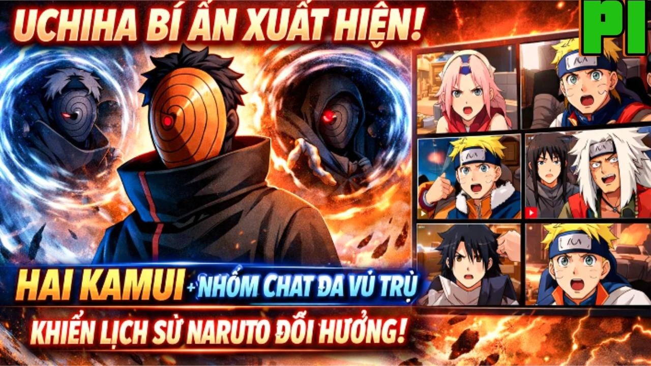 Uchiha Bí Ẩn Xuất Hiện! Hai Kamui + Nhóm Chat Đa Vũ Trụ Khiến Lịch Sử Naruto Đổi Hướng | P1