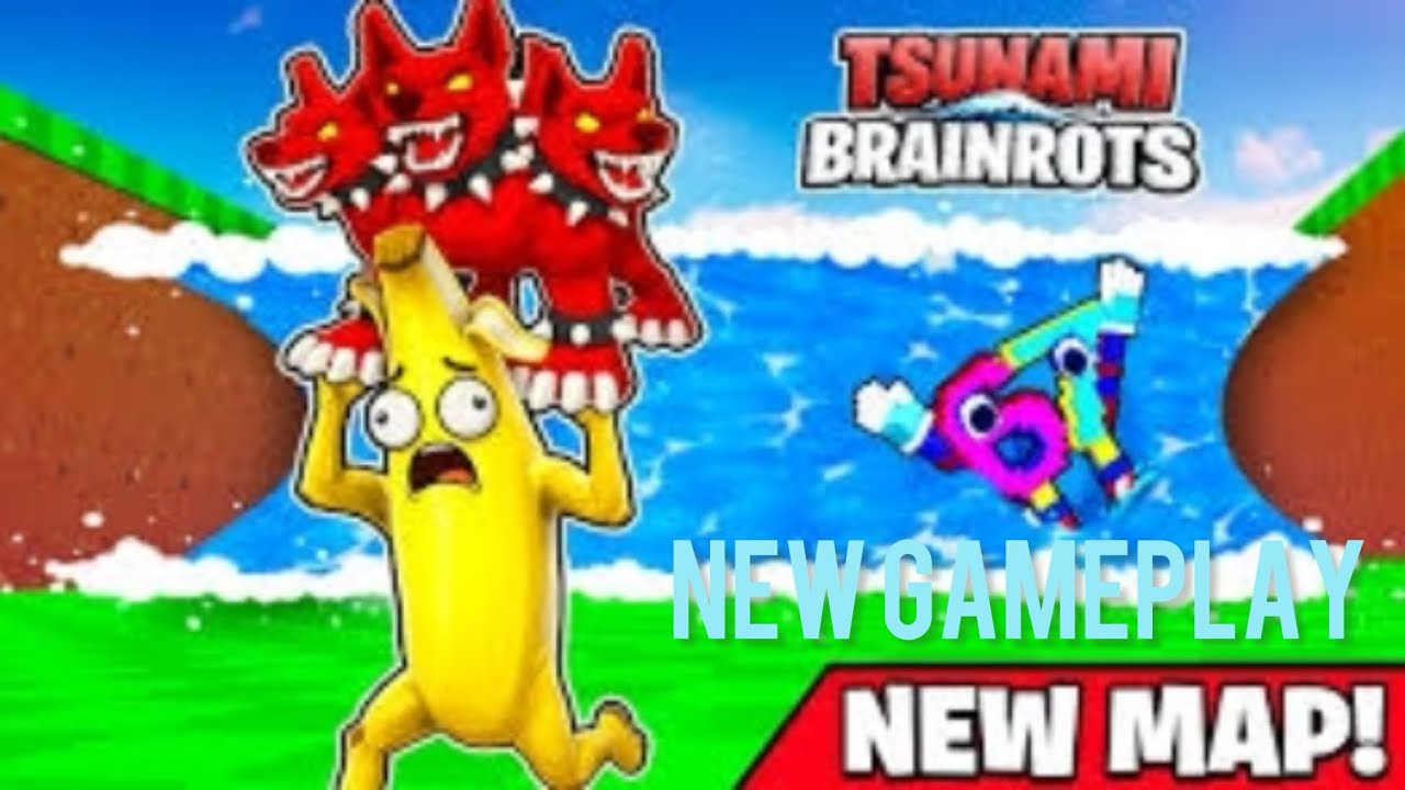 To bhaiyo firse escape tsunami ki video #escapetsunamiforbrainrots #oggamerarsh| new gameplay