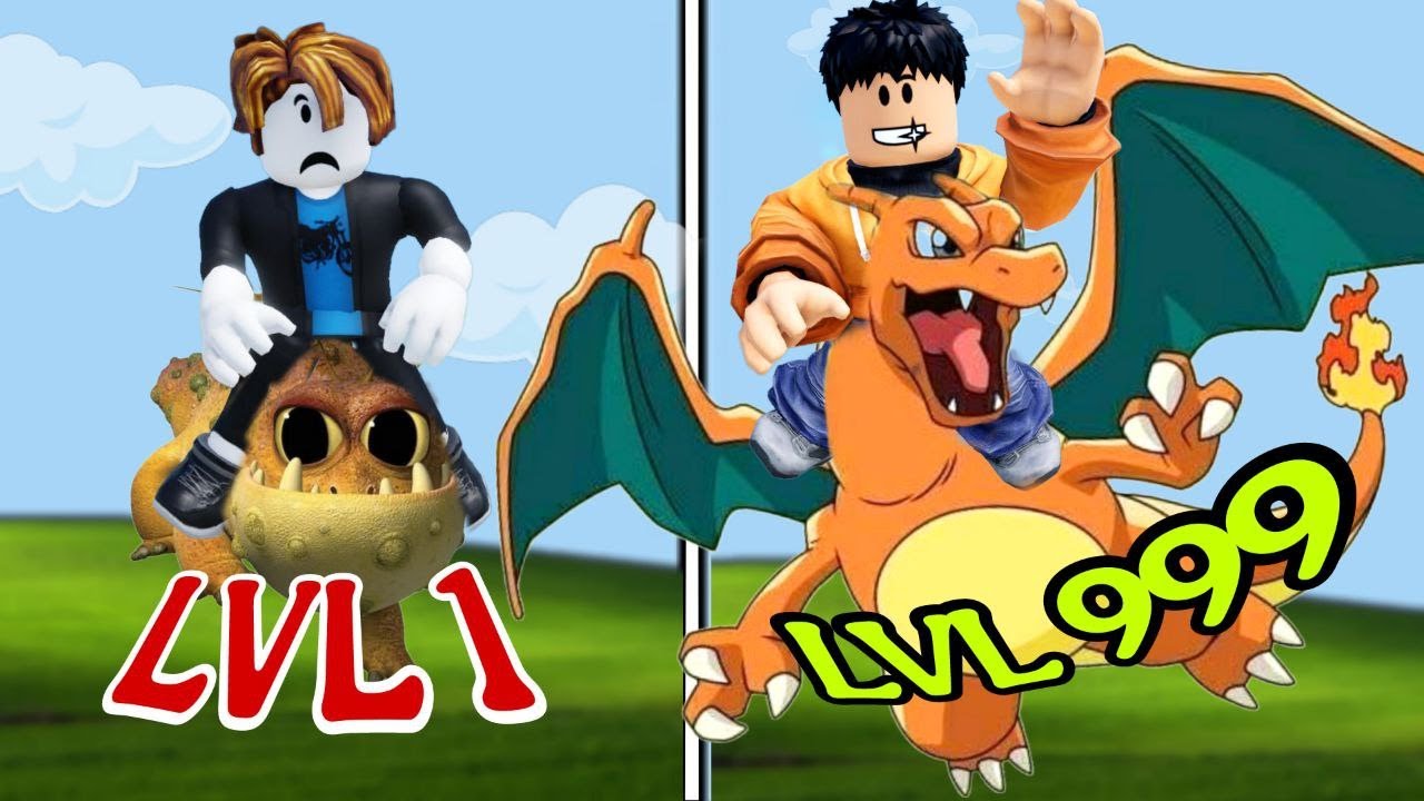 ကျွန်​တော့် Charizard ​ကို ပြိုင်ပွဲအတွက် ပိုမြန်​အောင်​လေ့ကျင့်​​ပေးခဲ့တယ်| Training Dragon:Roblox|