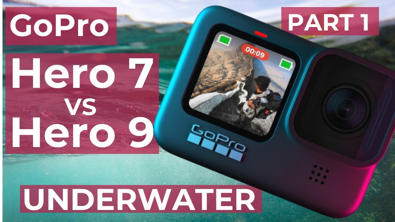 GoPro Hero 7 vs GoPro Hero 9 - UNDERWATER