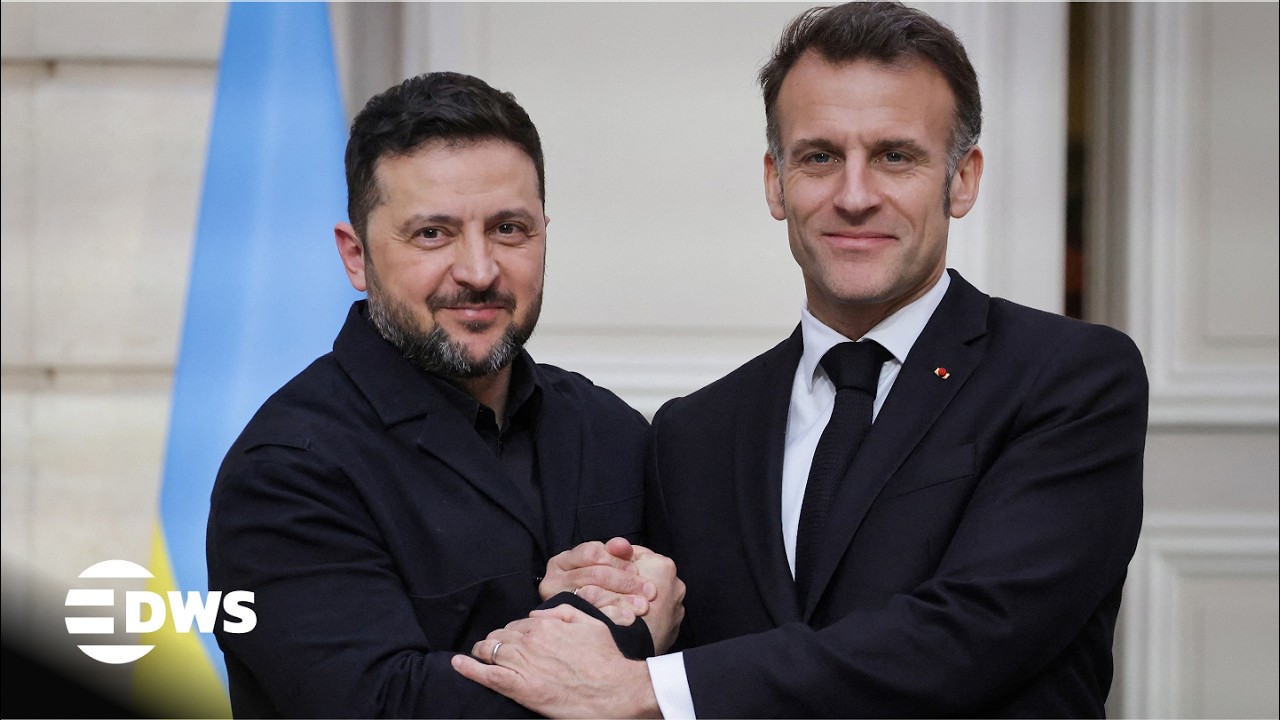 Macron & Zelenskyy Announce Expanded Military Cooperation, Discuss Russia Sanctions in Paris | AC15