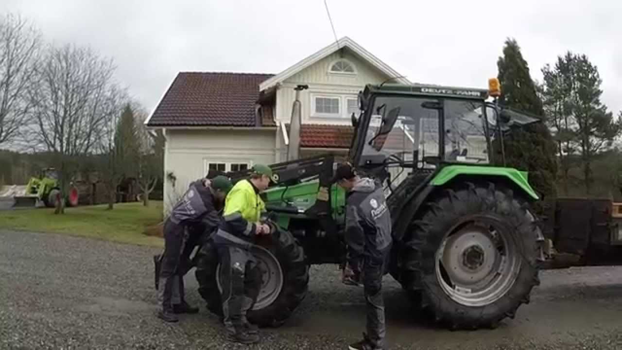 Traktor med henger musikkvideo
