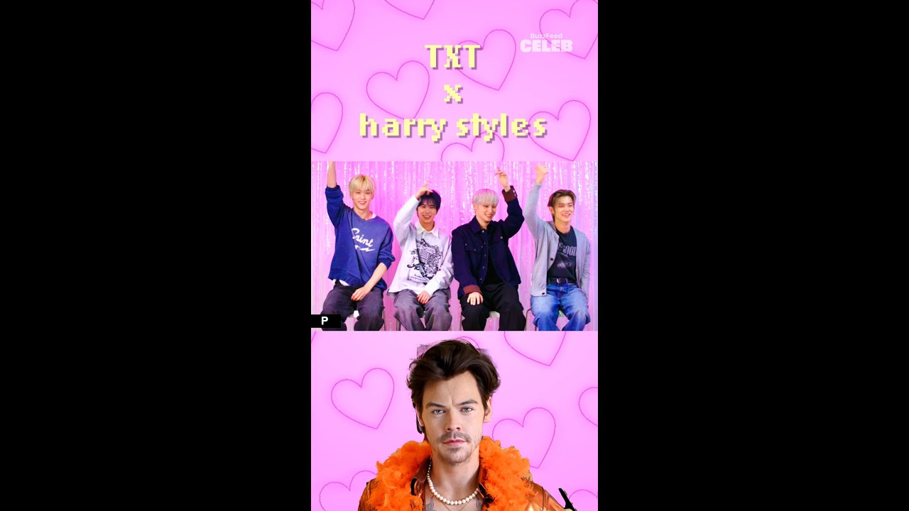 TXT x Harry Styles collab when????? 👀👀👀