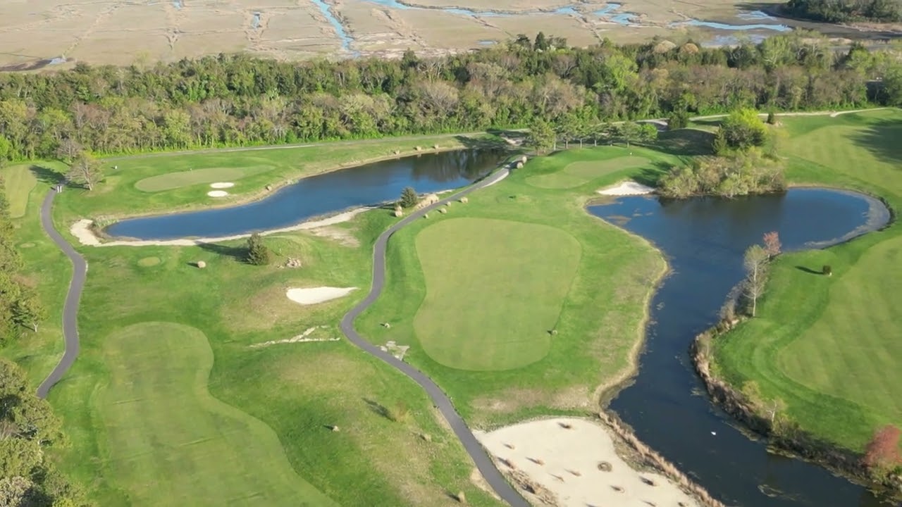 DJI Mini 3 Pro - Drone Flight over Cape May National Golf Course, NJ - 04/19/23