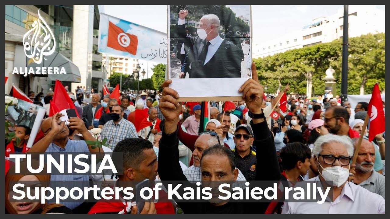 Tunisia: Thousands rally in support of President Saied