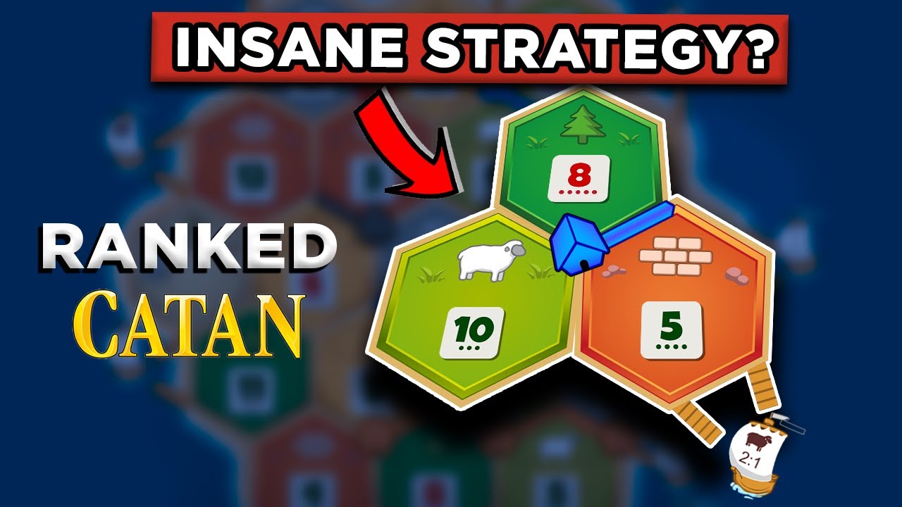 Catan Pro Plays an INSANE Sheep Port Strategy