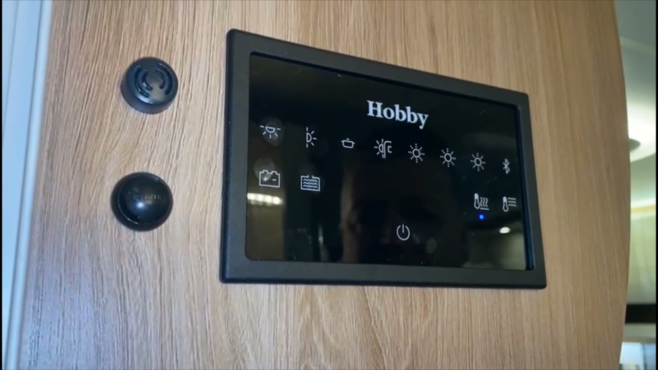 Bedieningspaneel Hobby caravan