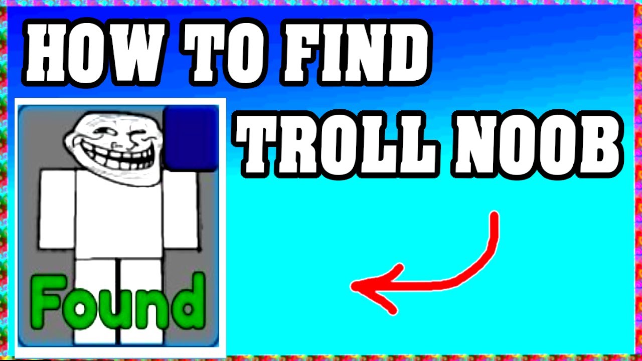 How To Find TROLL NOOB in FIND THE NOOBS ROBLOX [Update] [walkthrough]